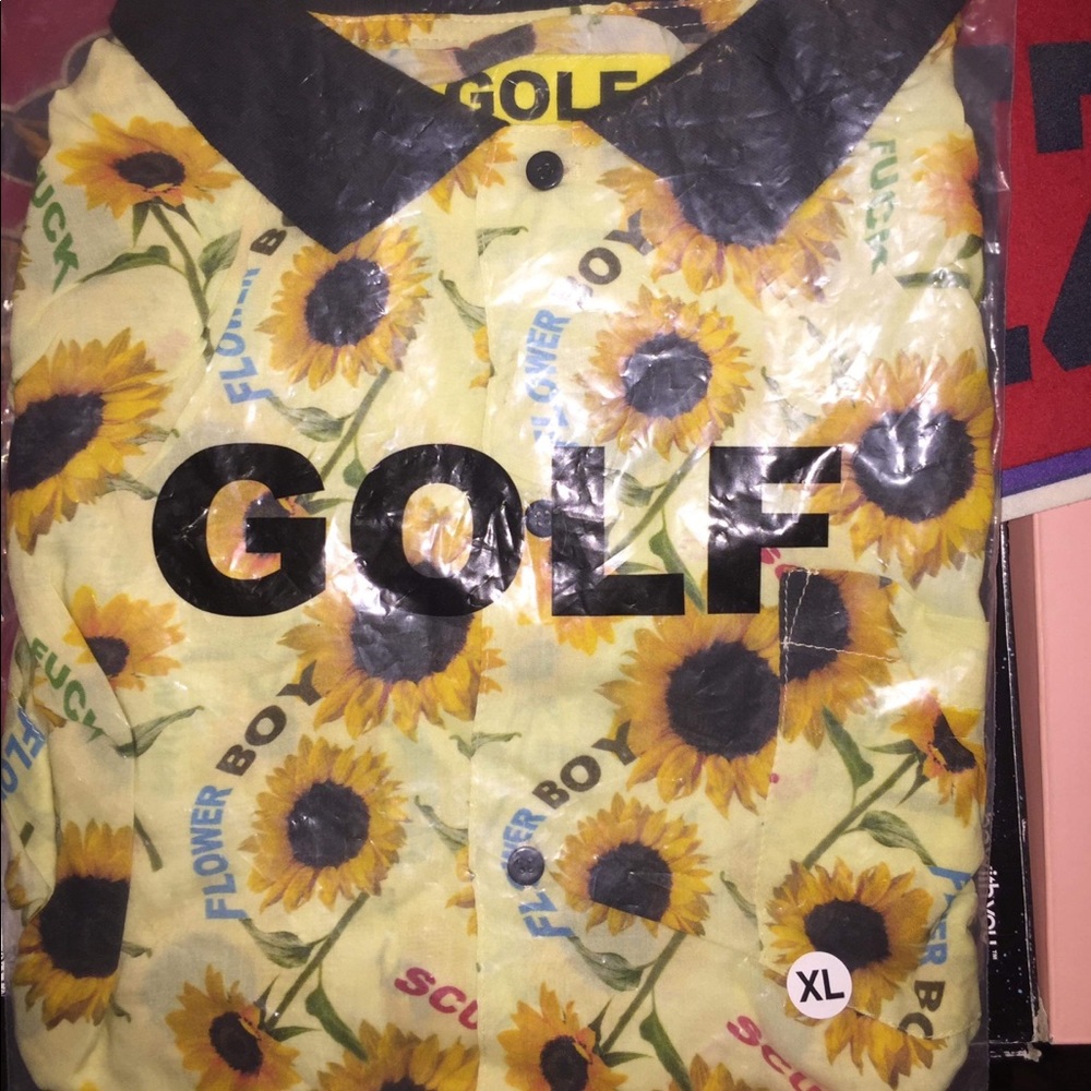 Flower Boy rayon button up!!!🐝🐝🐝🐝🐝🐝🐝🐝🐝🐝